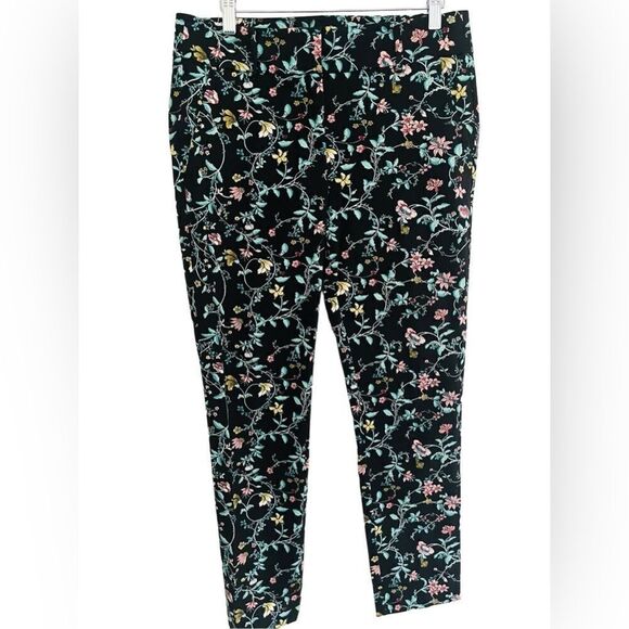 LOFT Outlet Modern Skinny Ankle  floral pants size 4. - Picture 3 of 8